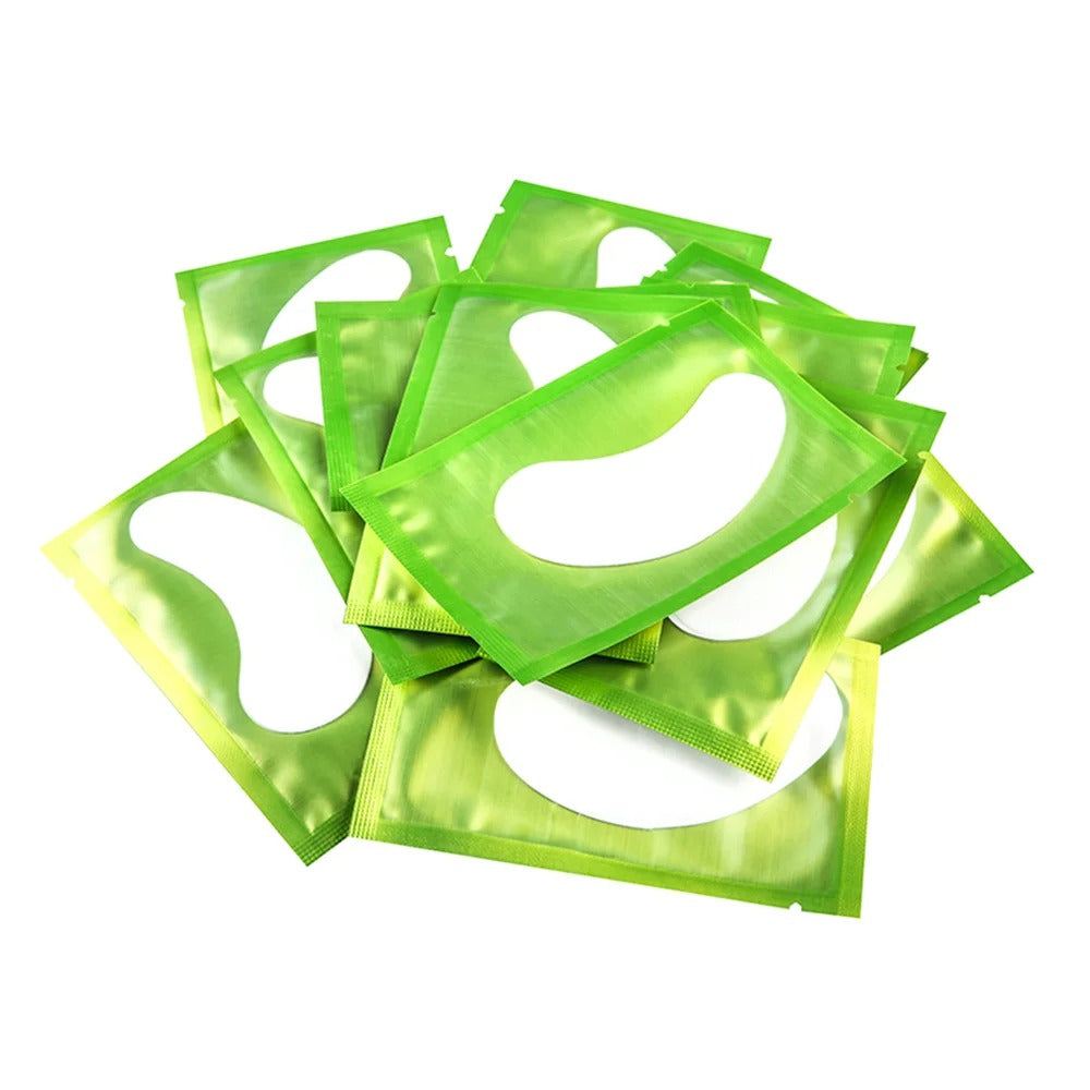50 Pairs Eyelash Extension Under Eye Pads - Hydrogel Eye Patches for Lash Extension & Makeup