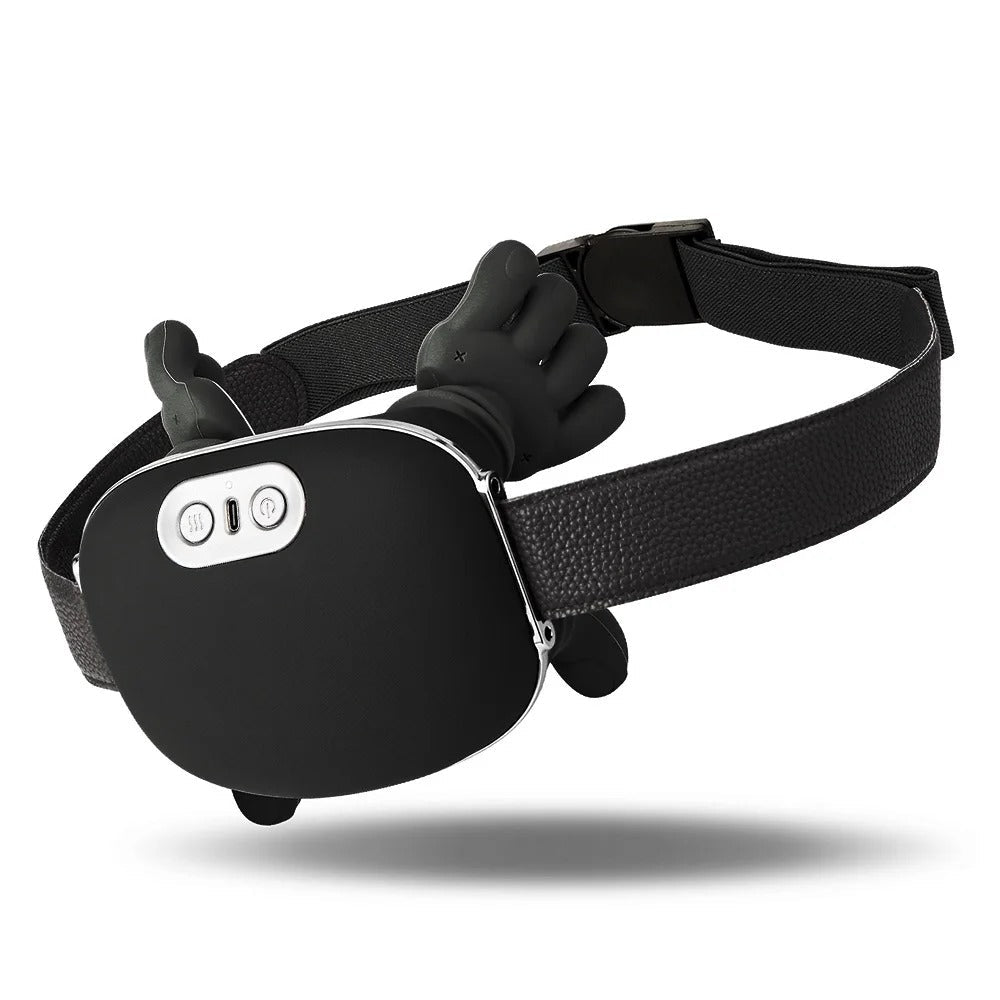 4D Bionic Hand-Shaped Neck & Shoulder Massager - Wireless Trapezius Kneading Massager with Heat