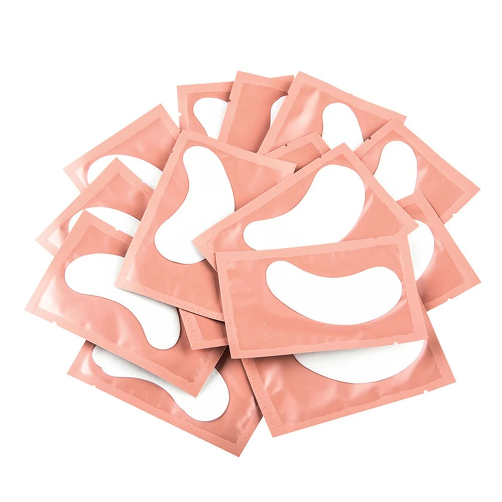 50 Pairs Eyelash Extension Under Eye Pads - Hydrogel Eye Patches for Lash Extension & Makeup