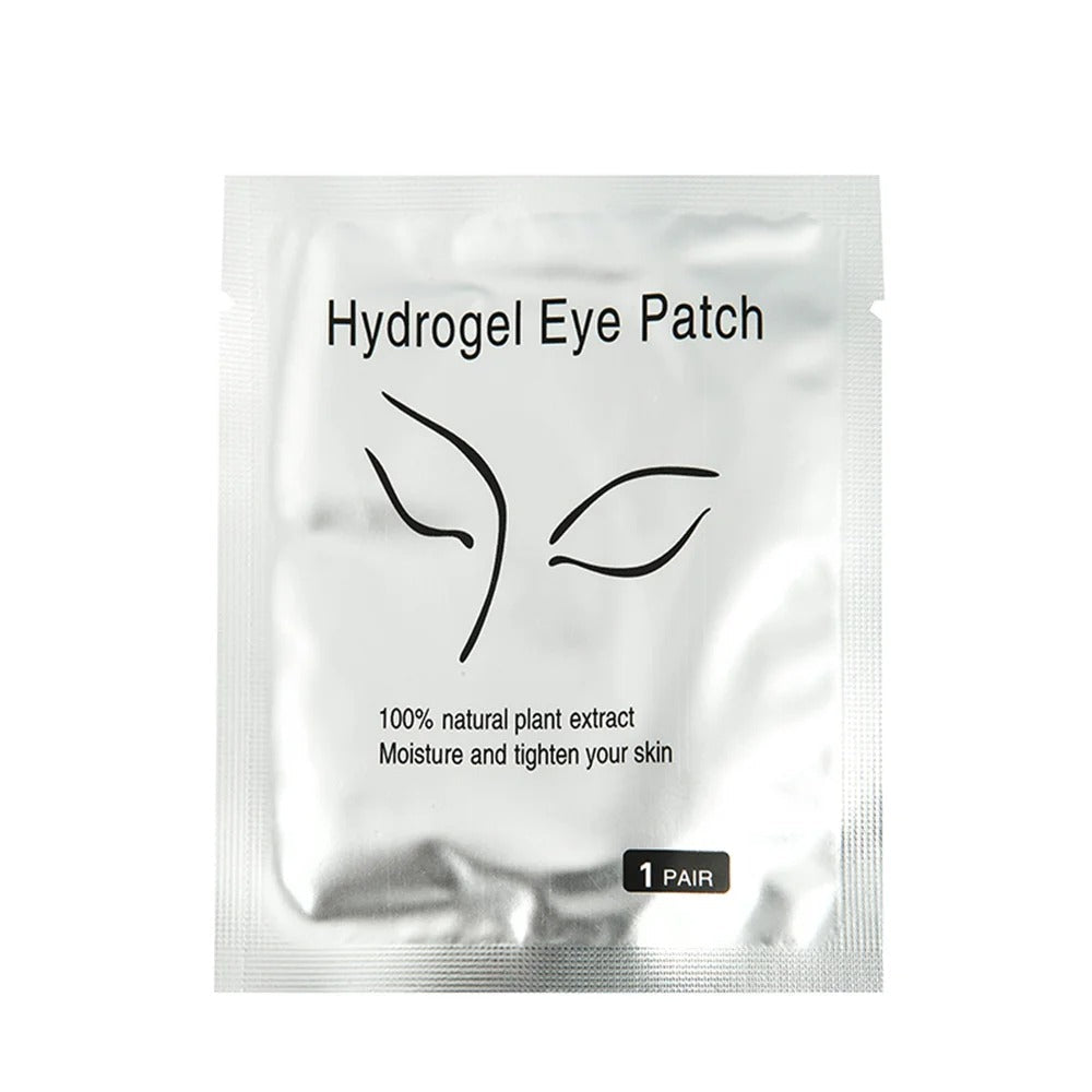 50 Pairs Eyelash Extension Under Eye Pads - Hydrogel Eye Patches for Lash Extension & Makeup