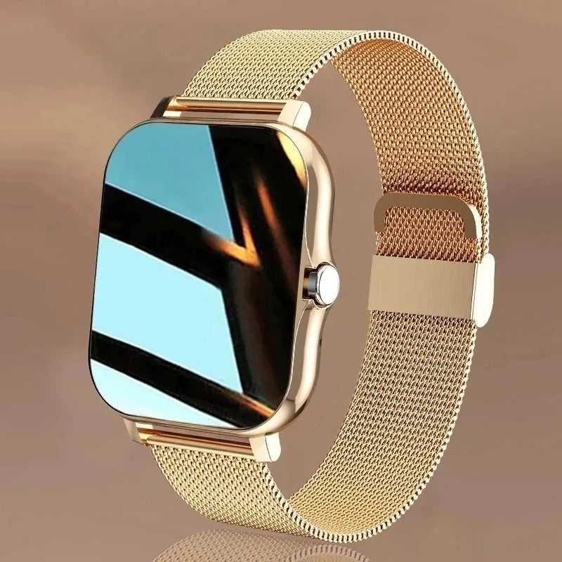 2025 Bluetooth Call Smart Watch Men Women - Sport Fitness Tracker with Heart Rate Monitor & Waterproof