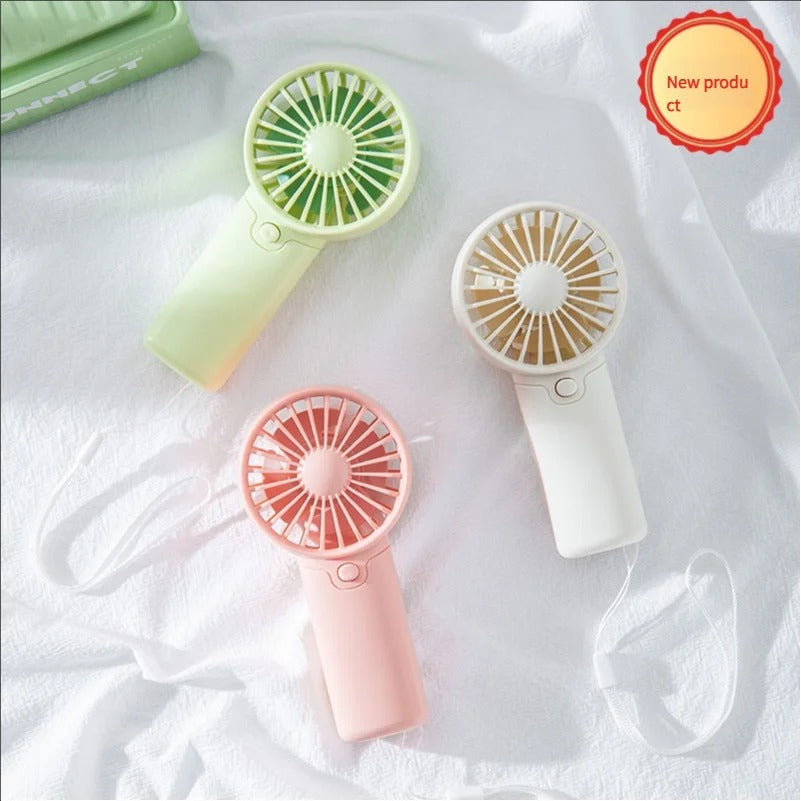 MEET SUN Portable Mini Fan - Handheld Pocket Fan USB Rechargeable Small Personal Fan