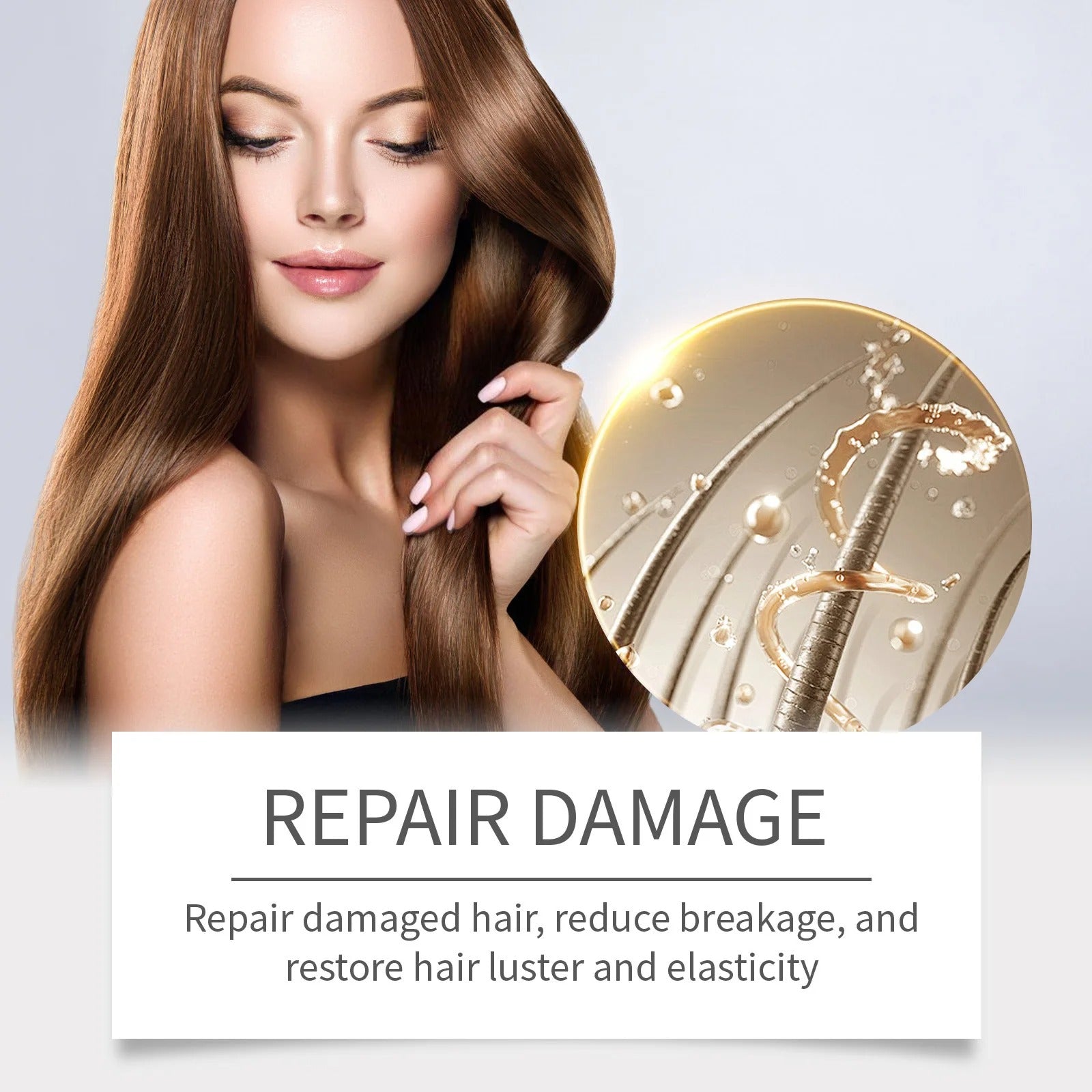 EELHOE Blue Copper Peptide Hair Care Set - Anti Hair Loss Serum & Repair Treatment for Damaged Hair