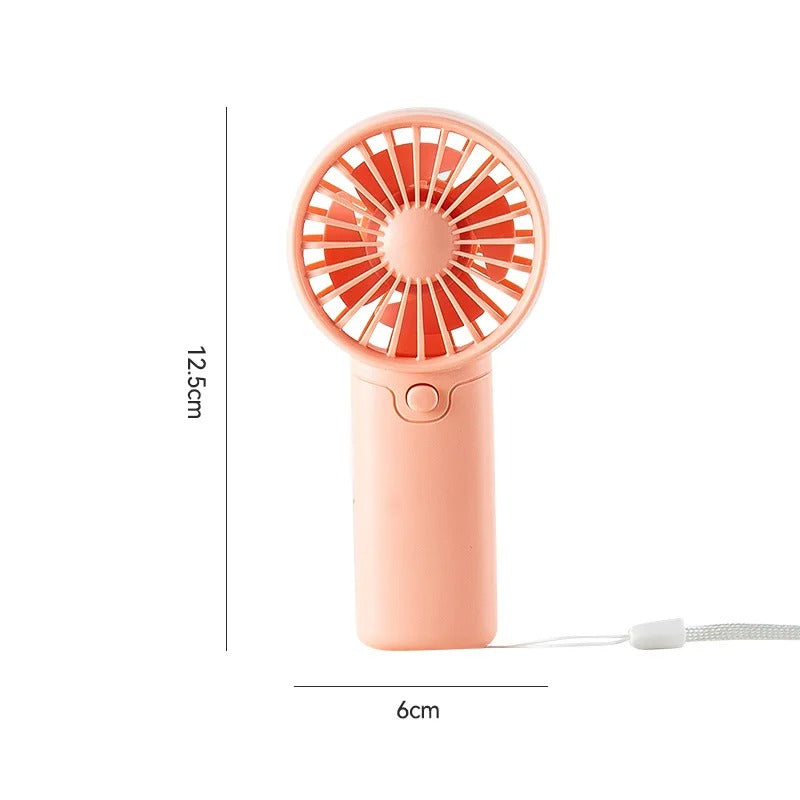 MEET SUN Portable Mini Fan - Handheld Pocket Fan USB Rechargeable Small Personal Fan