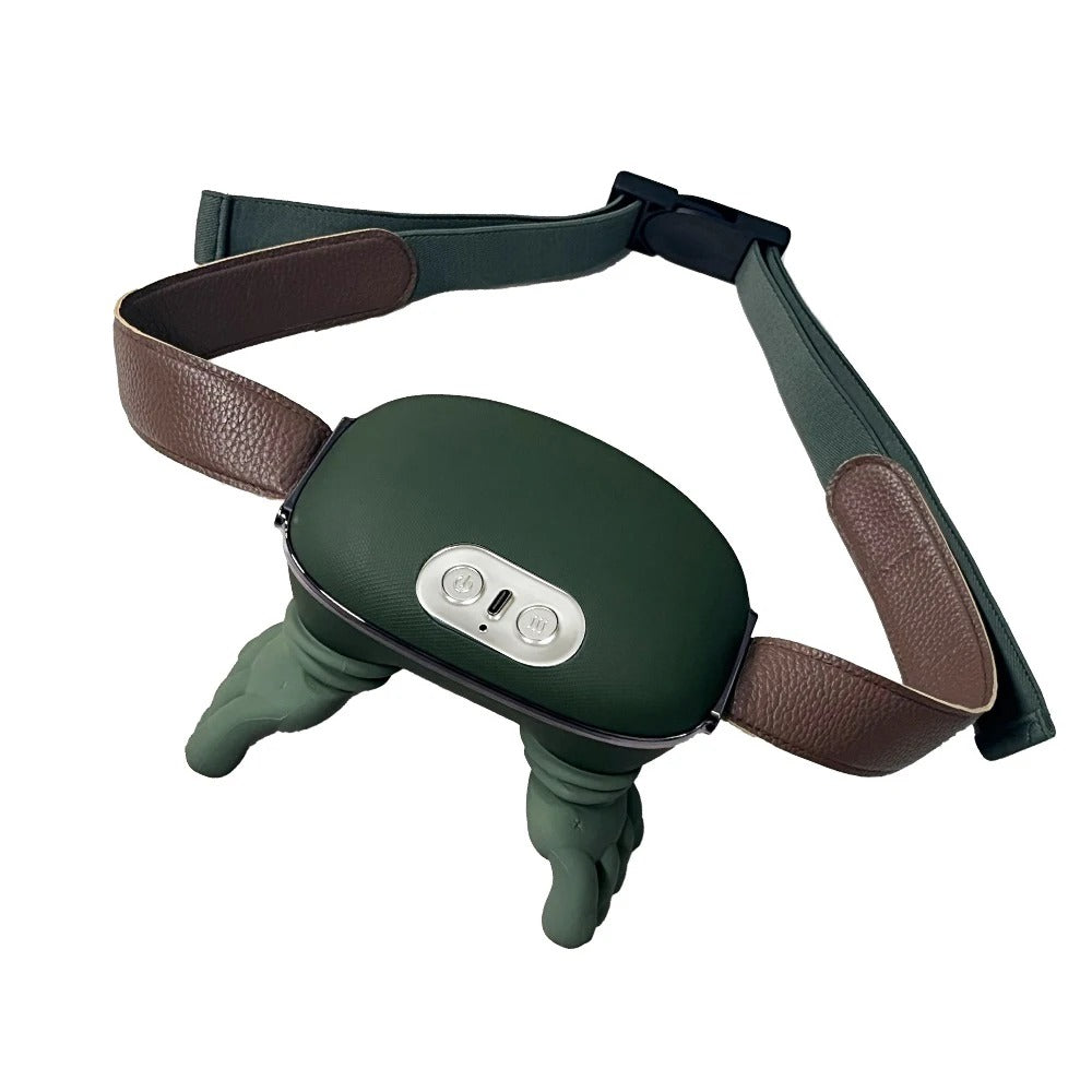 4D Bionic Hand-Shaped Neck & Shoulder Massager - Wireless Trapezius Kneading Massager with Heat