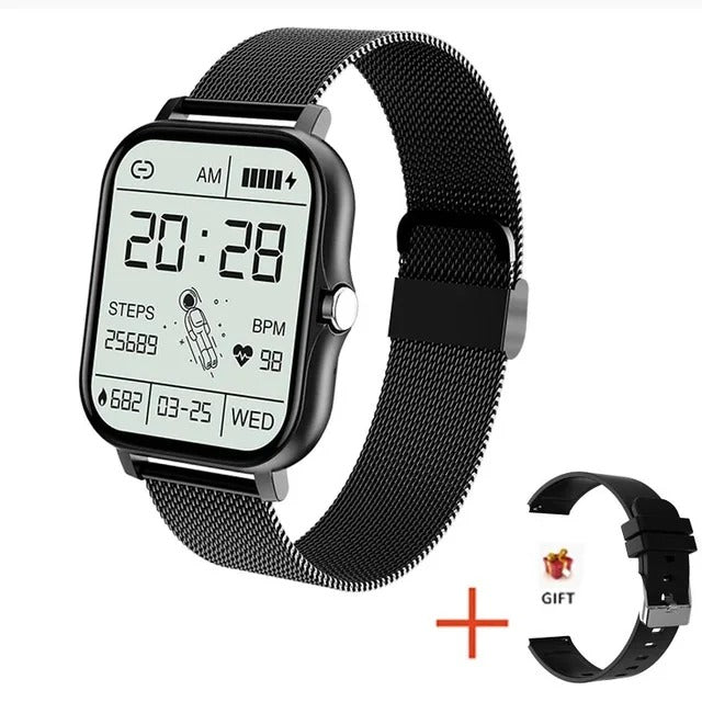 2025 Bluetooth Call Smart Watch Men Women - Sport Fitness Tracker with Heart Rate Monitor & Waterproof