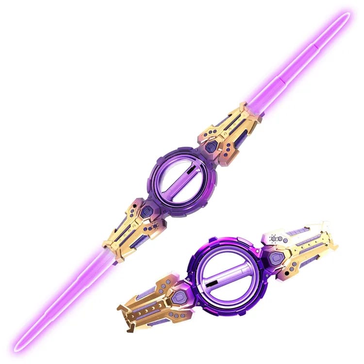 Toy Double Ended Retractable Double Edge Lightsaber.
