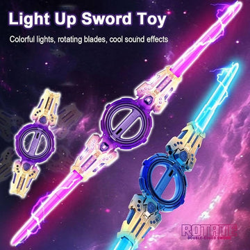 Toy Double Ended Retractable Double Edge Lightsaber.